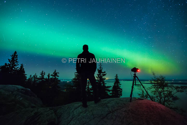 Aurora borealis time-lapse
