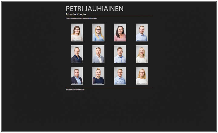 Attendo henkilöstökuvaus valokuvaaja Petri Jauhiainen Kuopio