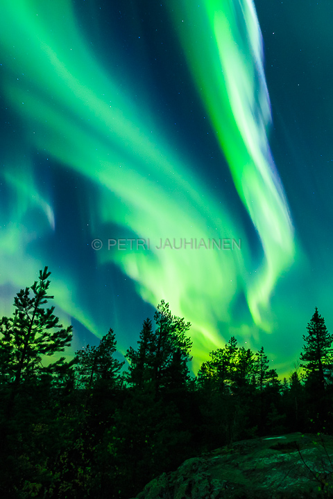 Koli Northern Lights valokuvaaja Petri Jauhiainen