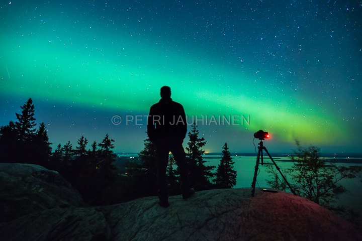Koli Northern Lights valokuvaaja Petri Jauhiainen